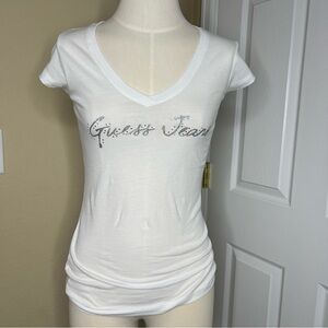GUESS V Neck Top